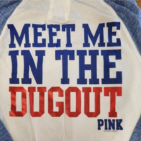 NWOT PINK Cubs small 3/4 sleeved t-shirt - Picture 5 of 5